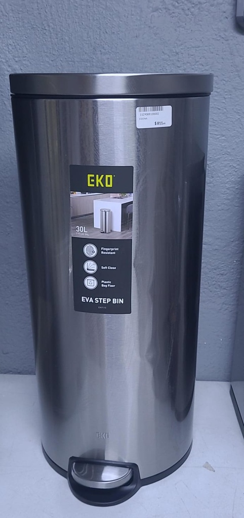 BOTE CON TAPA CILINDRO 30 L EKO 