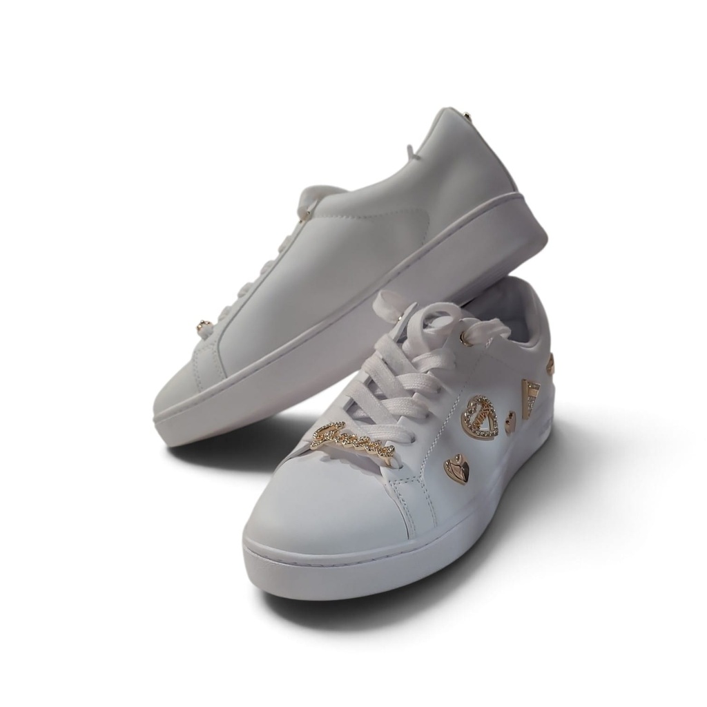 TENIS GUESS BLANCO/NEGRO