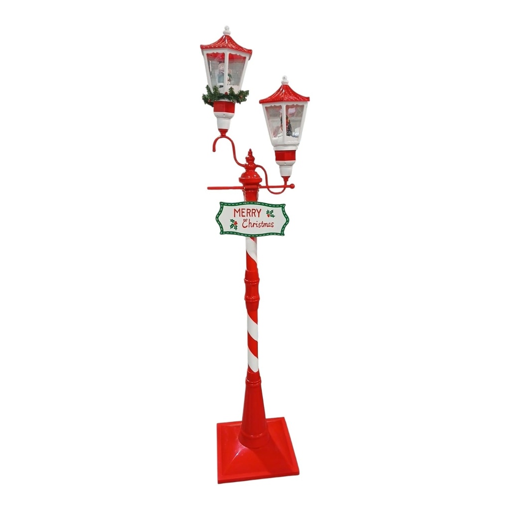 FARO DOBLE CON LUZ ROJO BLANCO 
