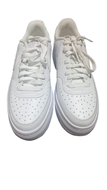 TENIS NIKE DE PLATAFORMA BLANCOS
