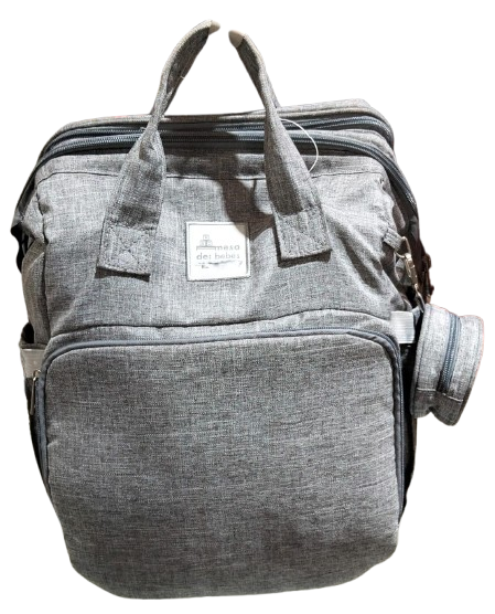 PAÑALERA BACKPACK GRIS