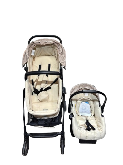 SET CARRIOLA PRINSEL COLECHO BEIGE
