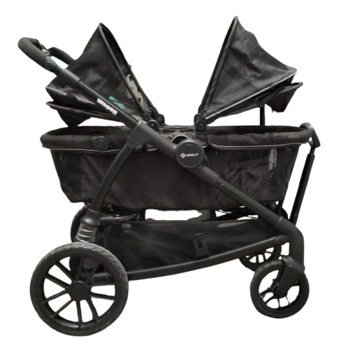 [LI02102025D81] CARRIOLA NEGRA WAGON FOR 2 