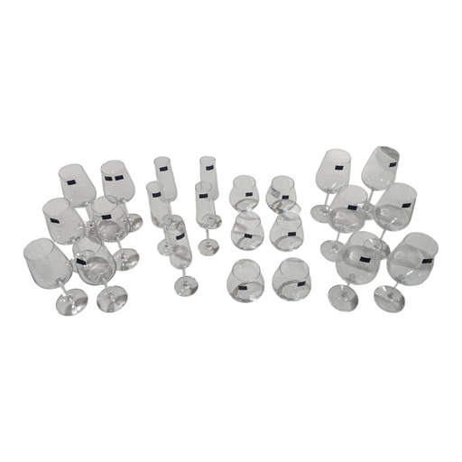 [LI06012026F2] SET DE COPAS TORI DE CRISTAL 23 PIEZAS