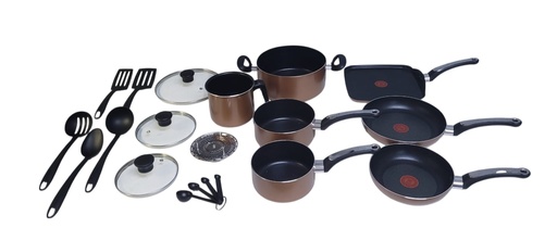 [LI05012026C9] BATERIA DE COCINA TFAL 20PZAS